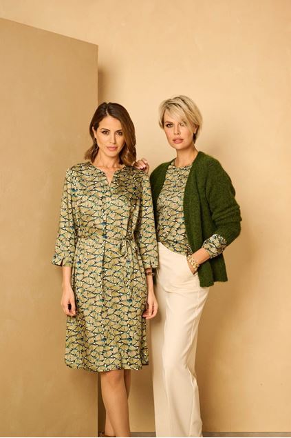 Afbeeldingen van Blouse - Green ICE - Tripura - mos