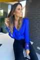 Afbeelding van Blouse - Morgan - cspell bleu