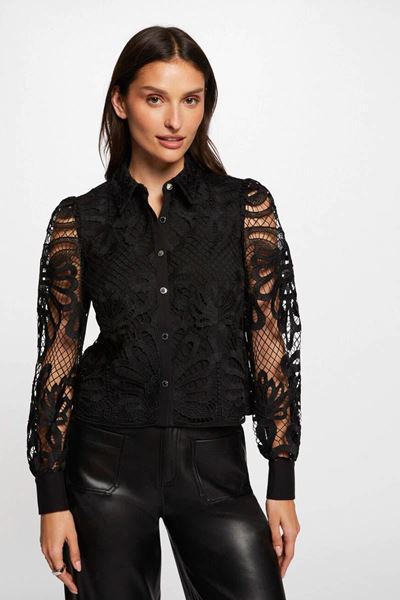 Picture of Blouse - Morgan - Coslax - Zwart