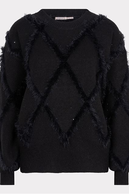 Picture of Sweater - Esqualo - W24.02706 - black