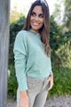 Picture of Sweater - Esqualo - W24.07706 - jade