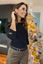 Picture of Top - Rinascimento - CFC60003- black