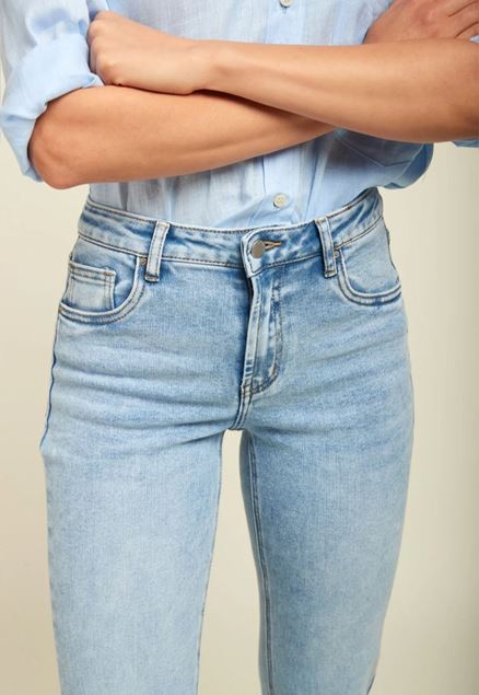 Afbeeldingen van Toxik - Broek - L31274- Lichte jeans