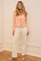 Afbeelding van Broek - Esqualo - SP25.12014 - off white