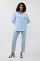 Picture of Blouse - Esqualo - SP25.15011 - blue/white