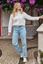 Picture of Broek - Esqualo - SP25.12007 - blue