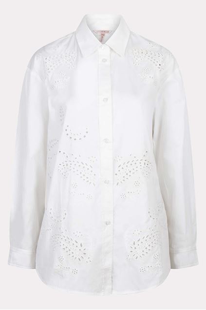 Afbeeldingen van Blouse - Esqualo - SP25.28011 - off white