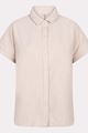 Picture of Blouse - Esqualo - SP25.30016 - light sand