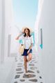 Picture of Blouse - Green ICE - Verena - white