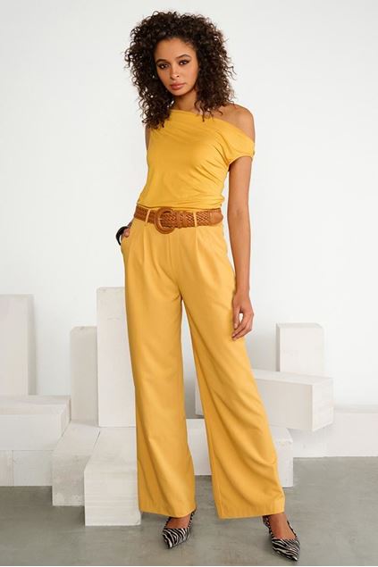 Afbeeldingen van Jumpsuit - K-design - A608 - Golden apricot - PRE ORDER