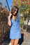 Picture of Jurk - CTN - D019 - jeansblauw