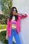 Picture of Blazer  - Terra di siena - Fuchsia