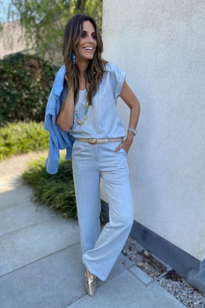 Picture of Broek - Bellita - Prace - light blue