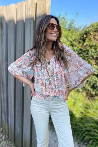 Picture of Blouse - Terra di Siena - Boho kleur