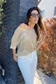 Picture of T-shirt  - Terra di Siena - Goldbloem