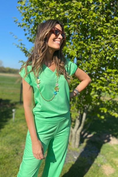 Afbeelding van Blouse - Bellita - Bry - green