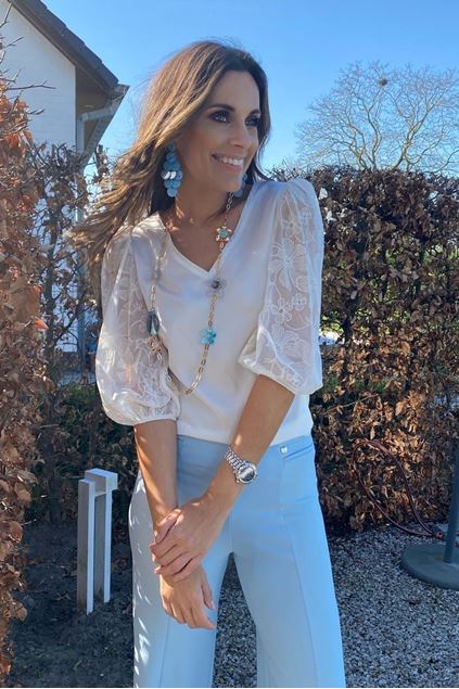 Afbeeldingen van Blouse - Amélie & Amélie -  Dominique - off white