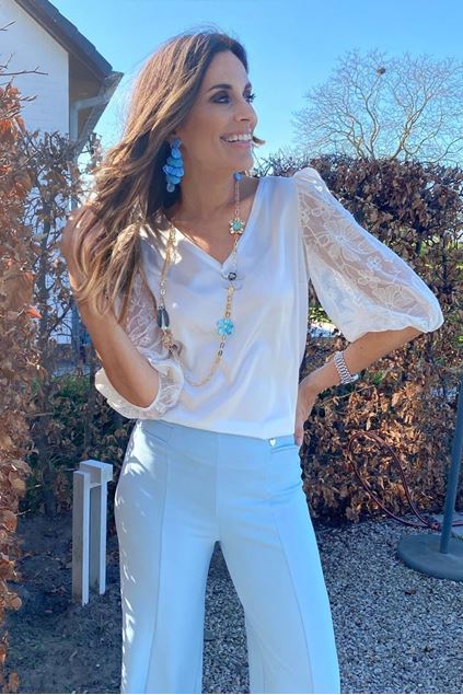 Afbeeldingen van Blouse - Amélie & Amélie -  Dominique - off white