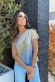 Afbeelding van Blouse - Rinascimento - Geel LBauw  pailleten