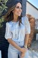 Afbeelding van Blouse - Amélie & Amélie - Federica - white