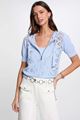Afbeelding van Gilet - Morgan - Mjivi - sky blue