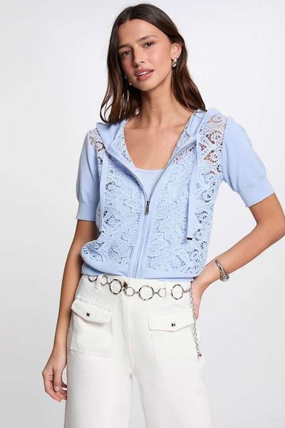 Afbeelding van Gilet - Morgan - Mjivi - sky blue