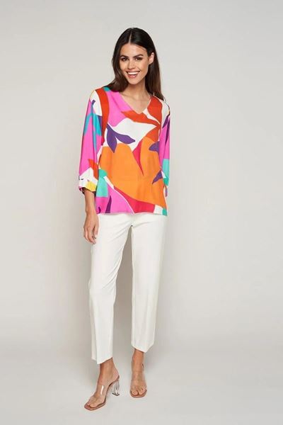 Picture of Blouse - Green ICE - Vicky - multicolor