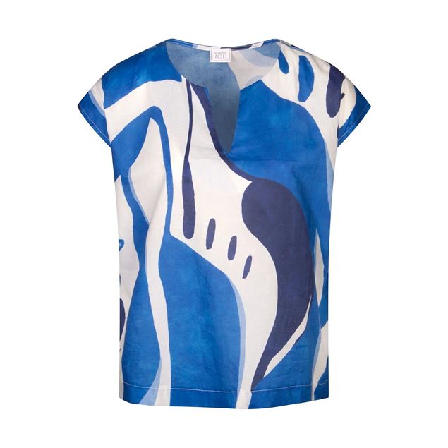 Picture of Blouse - Green ICE - Veurne - blue