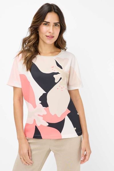 Afbeelding van T-shirt - Brax - Caelen - rose quartz