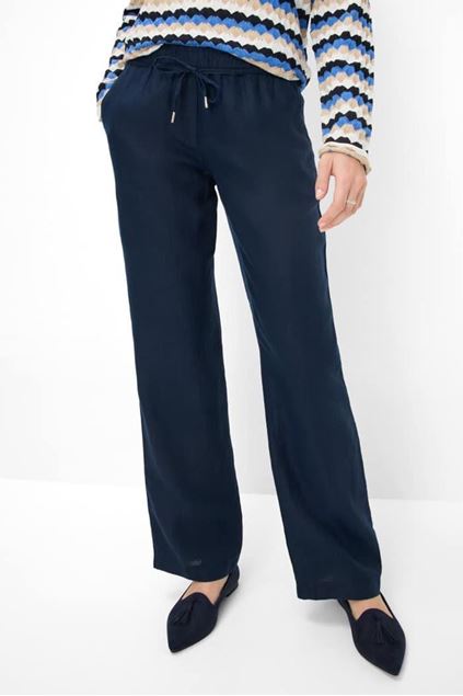 Afbeeldingen van Broek - Brax - Farina - navy/s25
