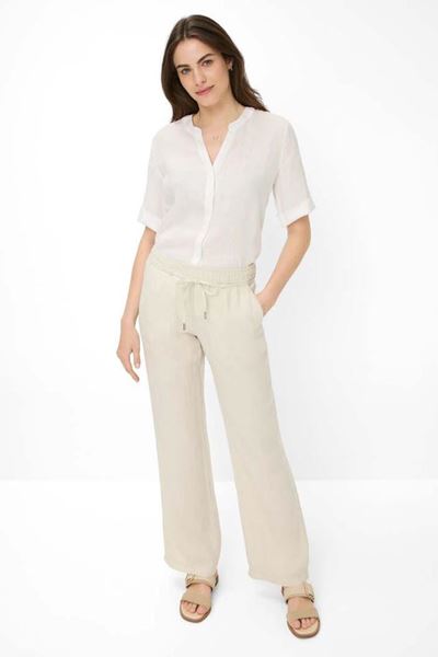 Afbeelding van Broek - Brax - Farina - light beige/s25