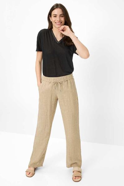 Afbeelding van Broek - Brax - Farina - almond/s25