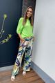 Afbeelding van Pull - Selected by My Wish -Fluo Green