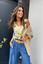 Picture of Top - Terra di Siena - Lurex Gold bloemen