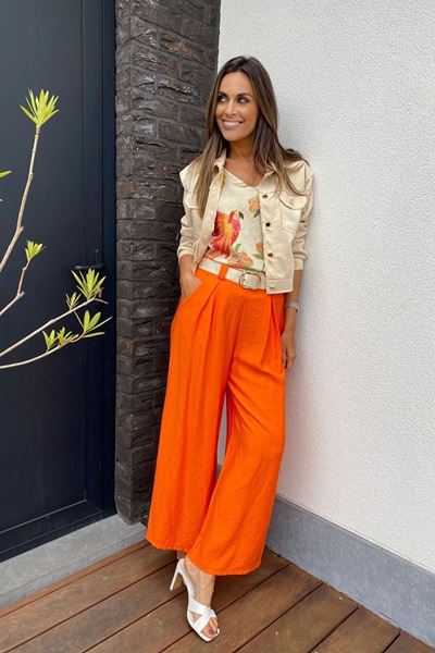Picture of Broek - Terra di Siena - losvallend oranje