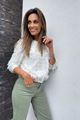 Afbeelding van Cardigan - K-design - A847 - ecru