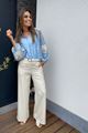 Afbeelding van Blouse - Amélie & Amélie - Felicia - light blue