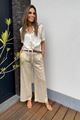 Afbeelding van Blouse - Terra di Siena - ecru met gouden details