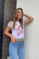 Picture of T-shirt  - Terra di Siena -ballon roze