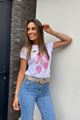 Picture of T-shirt  - Terra di Siena -ballon roze
