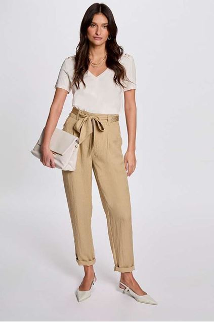 Afbeeldingen van Broek - Morgan - Pavik - beige
