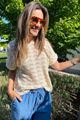 Afbeelding van T-shirt- Selected by My Wish - Goud