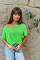 Picture of Pull - Terra di siena -   fluo green