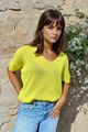 Picture of Pull - Terra di siena -   fluo geel