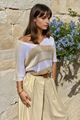 Picture of Pull - Terra di siena -   strepen Beige