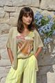 Afbeelding van Top - Terra di Siena - Lurex groen