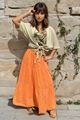 Afbeelding van Top - Terra di Siena - Lurex jungle
