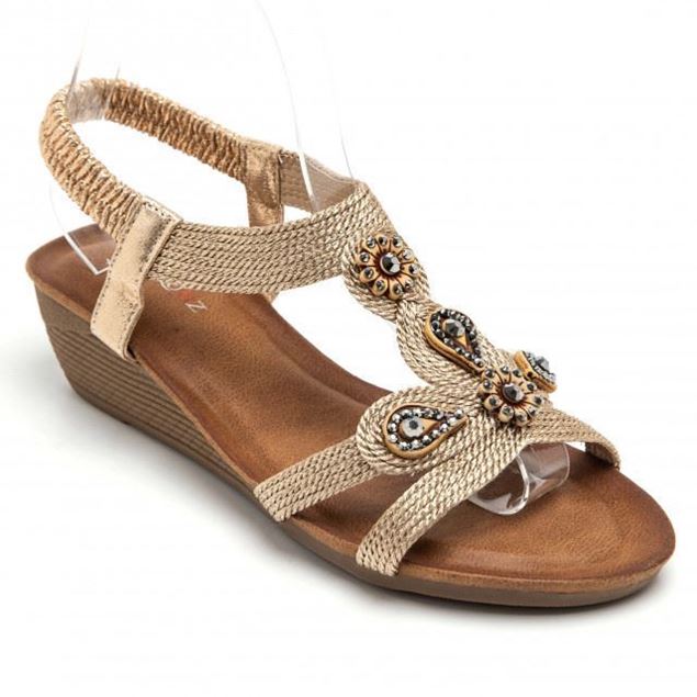 Picture of Sandalen - Selected by My Wish -3865 - Champagne