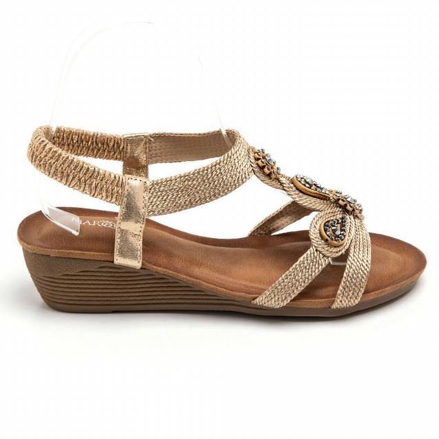 Picture of Sandalen - Selected by My Wish -3865 - Champagne