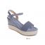 Afbeeldingen van Sandalen - Selected by My Wish -6966- Licht blauw